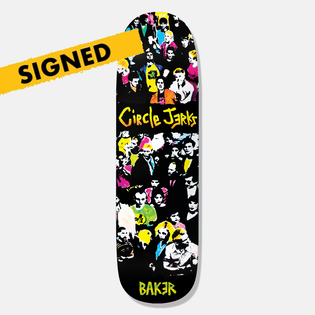 GROUP SEX - SKATEBOARD DECK (SIGNED)