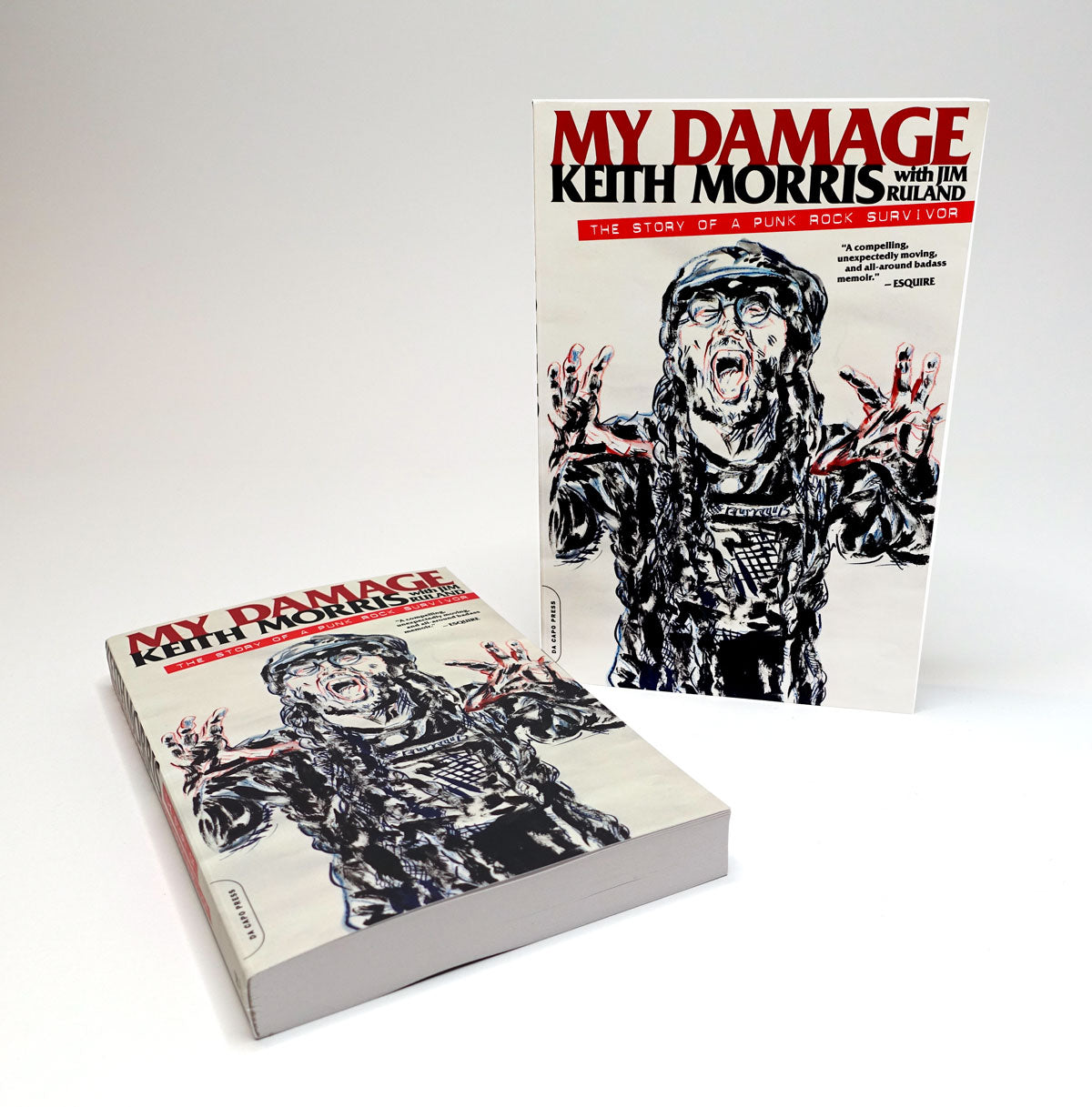 SIGNED COPY OF MY DAMAGE - KEITH MORRIS