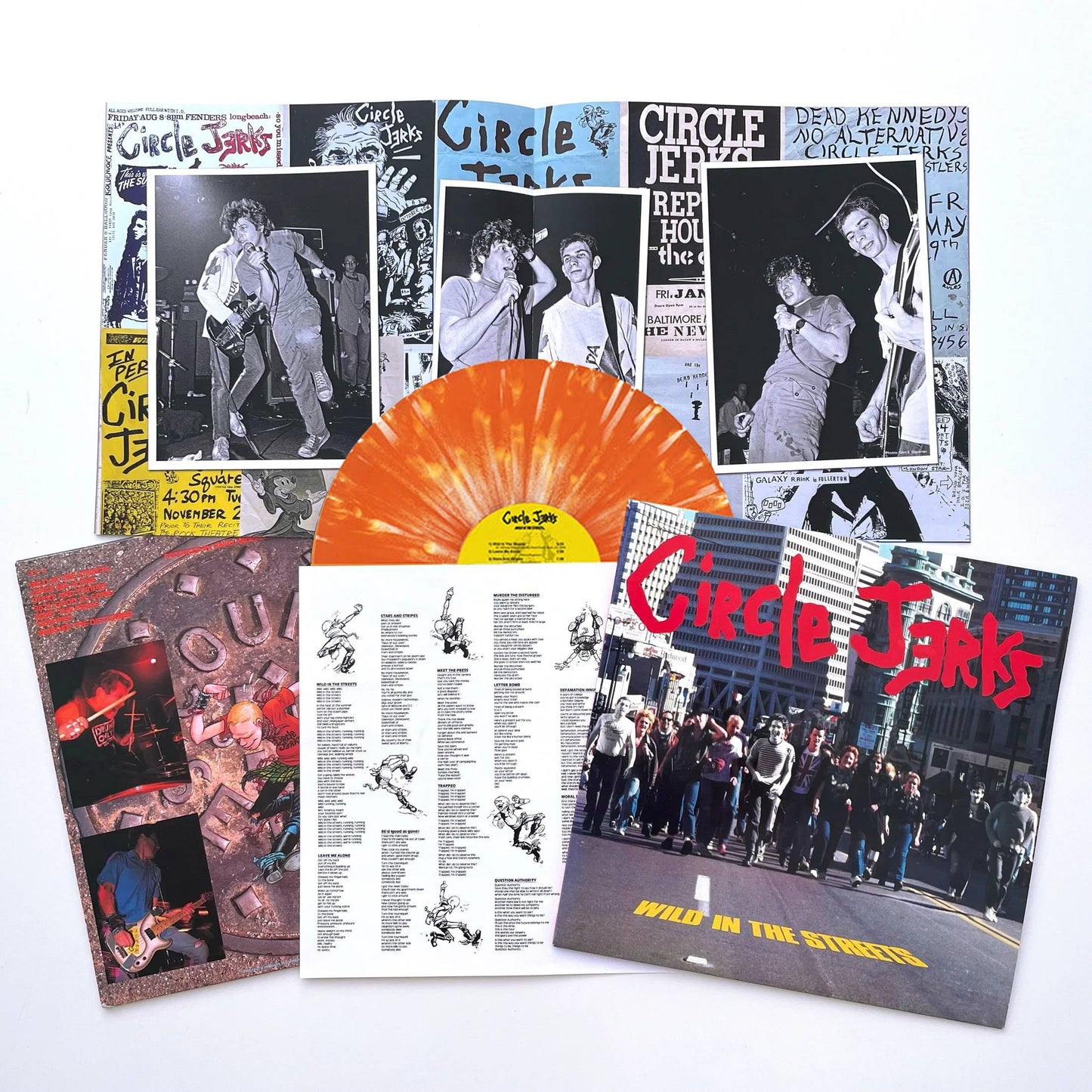 WILD IN THE STREETS DELUXE EDITION LP (ORANGE SPLATTER)