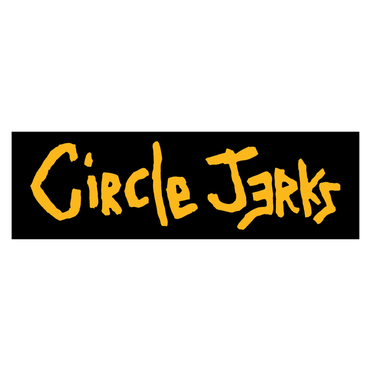 CIRCLE JERKS LOGO - STICKER