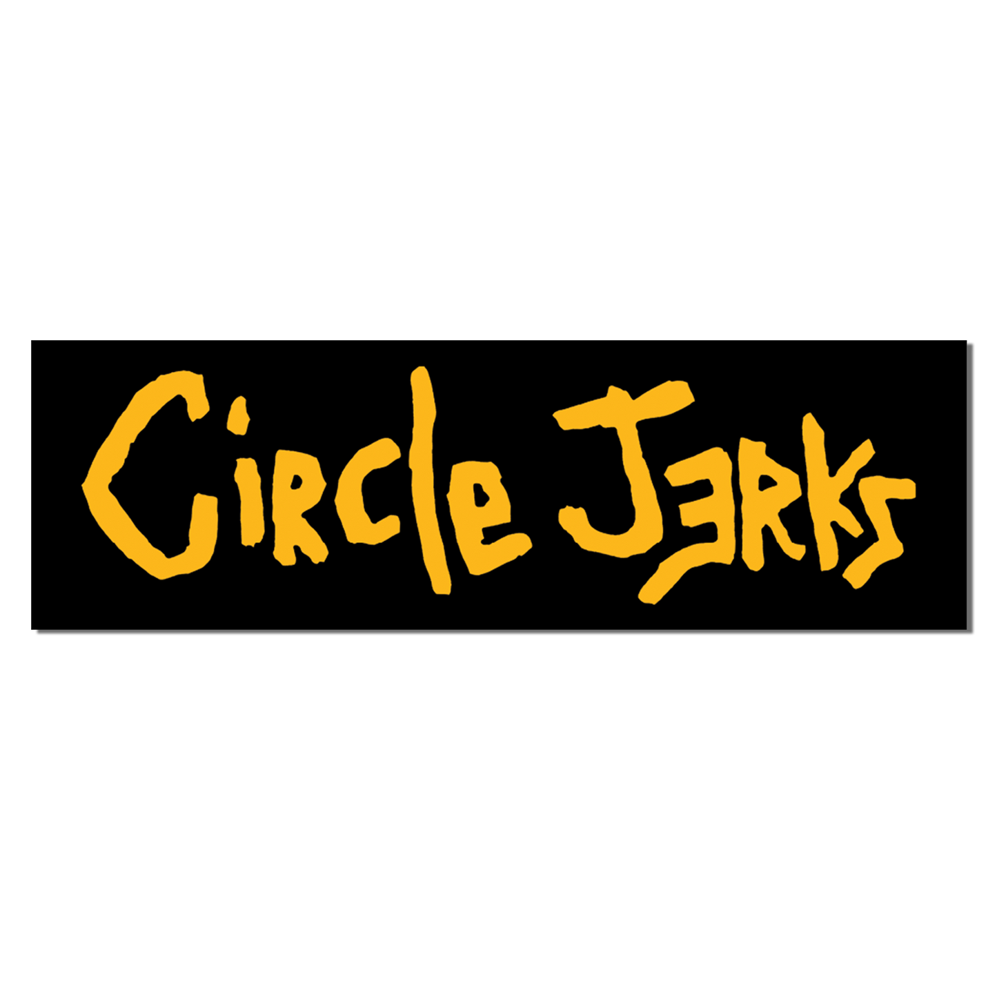CIRCLE JERKS LOGO STICKER