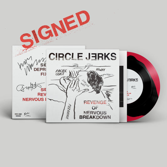 REVENGE OF NERVOUS BREAKDOWN - 7" (SIGNED)