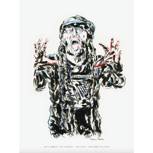 RAYMOND PETTIBON x KEITH MORRIS POSTER PRINT