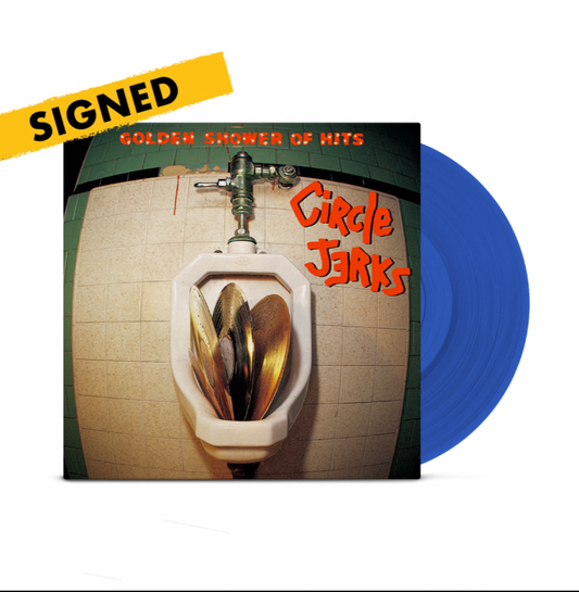 GOLDEN SHOWER OF HITS LP (BLUE & SIGNED)