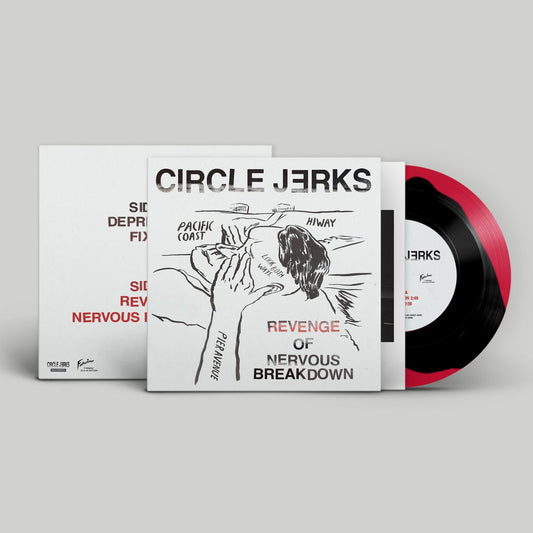 REVENGE OF NERVOUS BREAKDOWN - 7" (RED & BLACK BLOB)