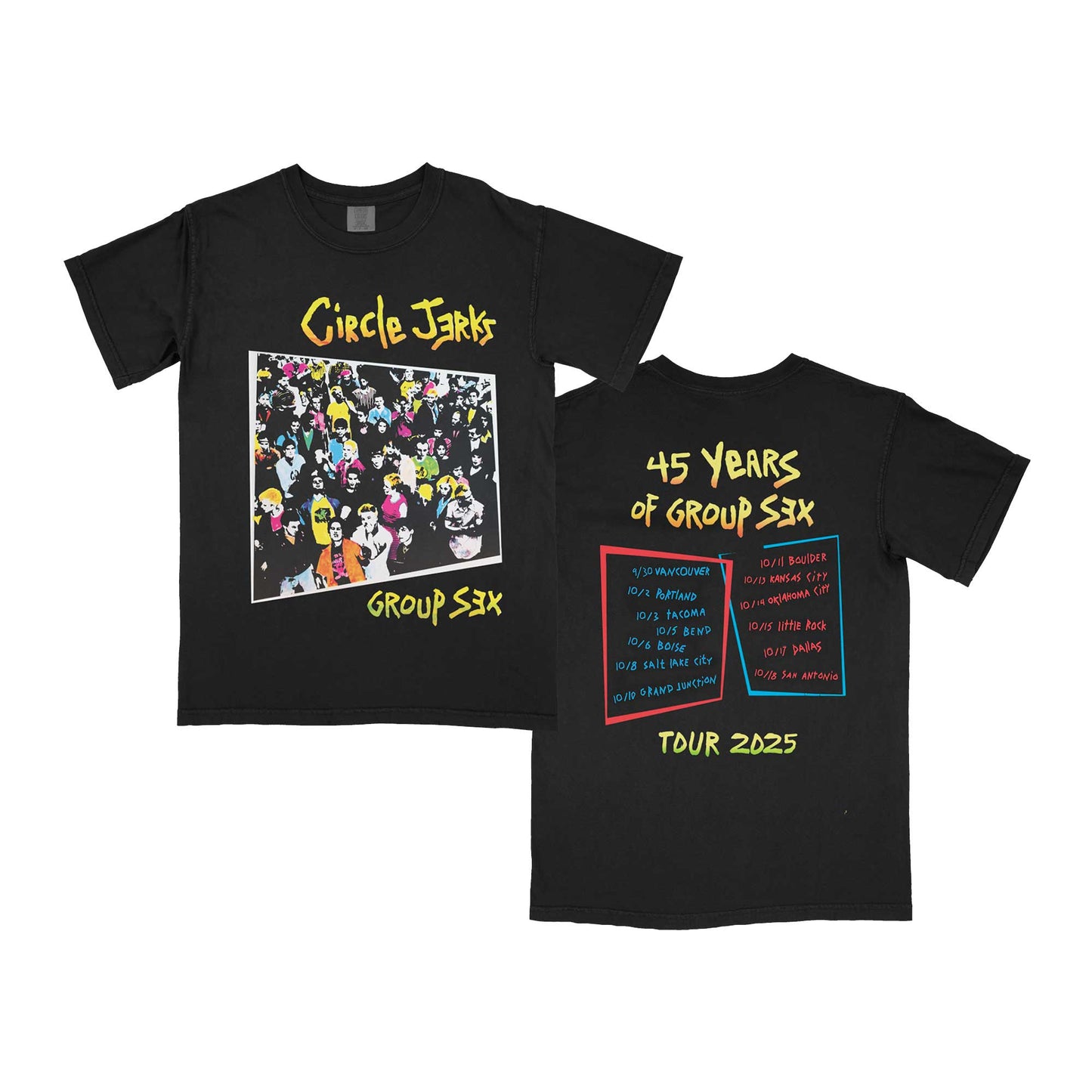 GROUP SEX TOUR SHIRT