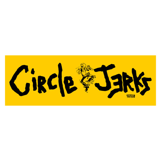 CJ YELLOW LOGO - STICKER